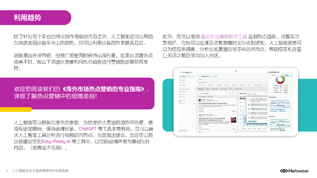 Meltwater融文：2025年人工智能在社交媒体管理中的专家指南报告_第6页
