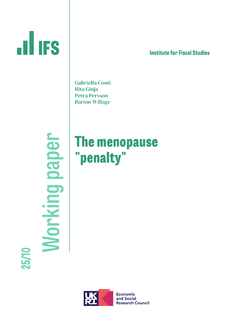英国财政研究所（IFS）：更年期“罚款”（英文版）