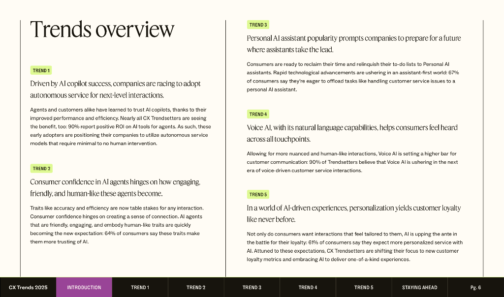 Zendesk：2025年CX先行者以人为本的人工智能为优势报告-遥遥领先于同行（英文版）_第6页