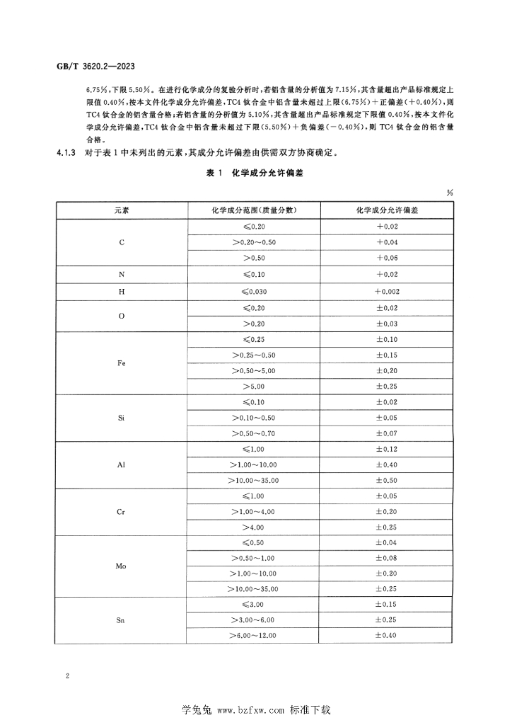 GB/T 3620.2-2023 标准预览