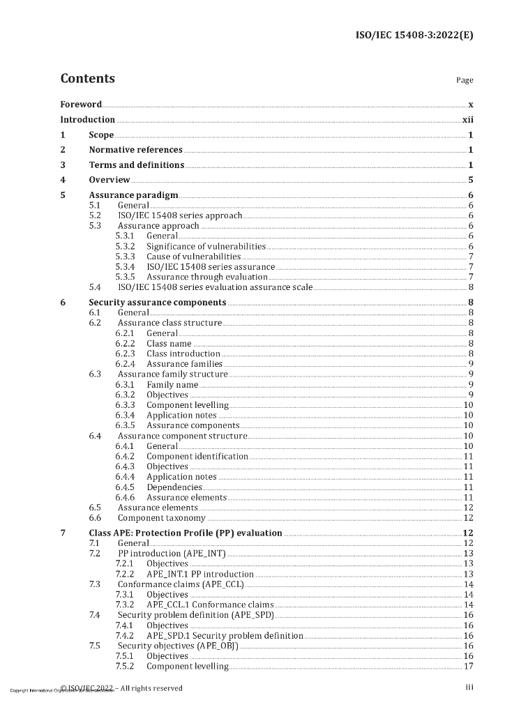 ISO/IEC 15408-3-2022 标准预览