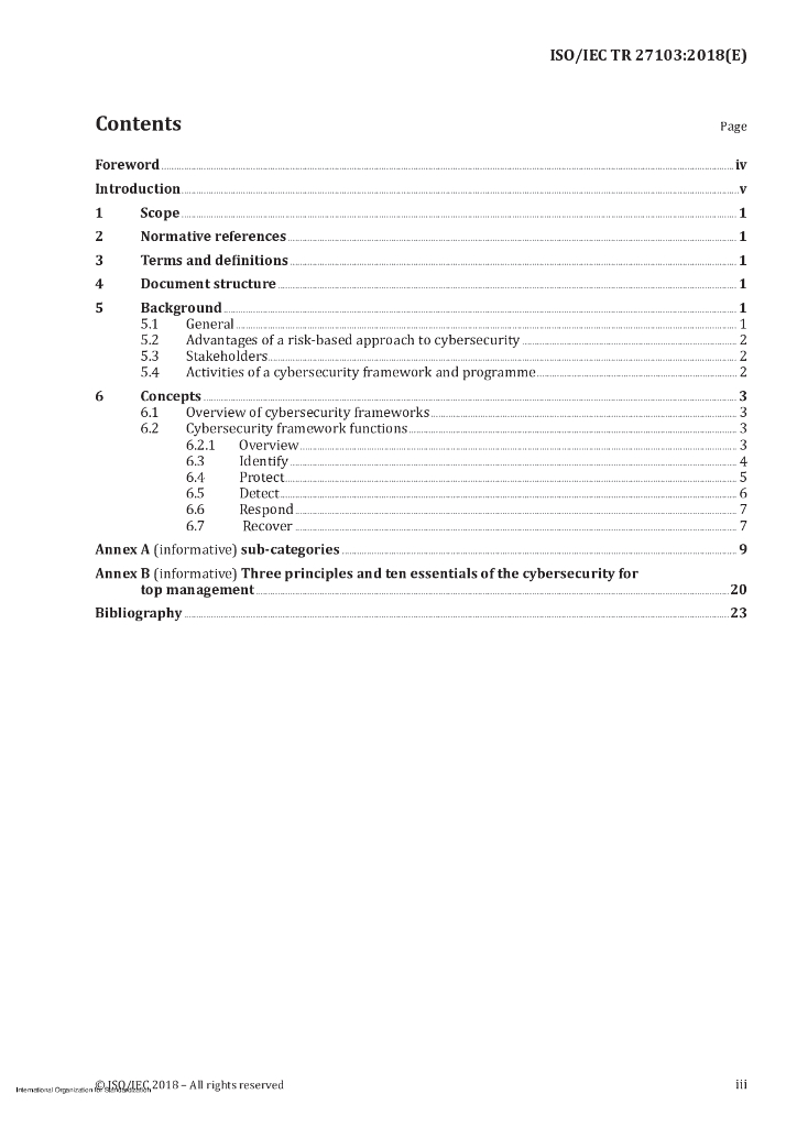 ISO/IEC TR 27103-2018 标准预览