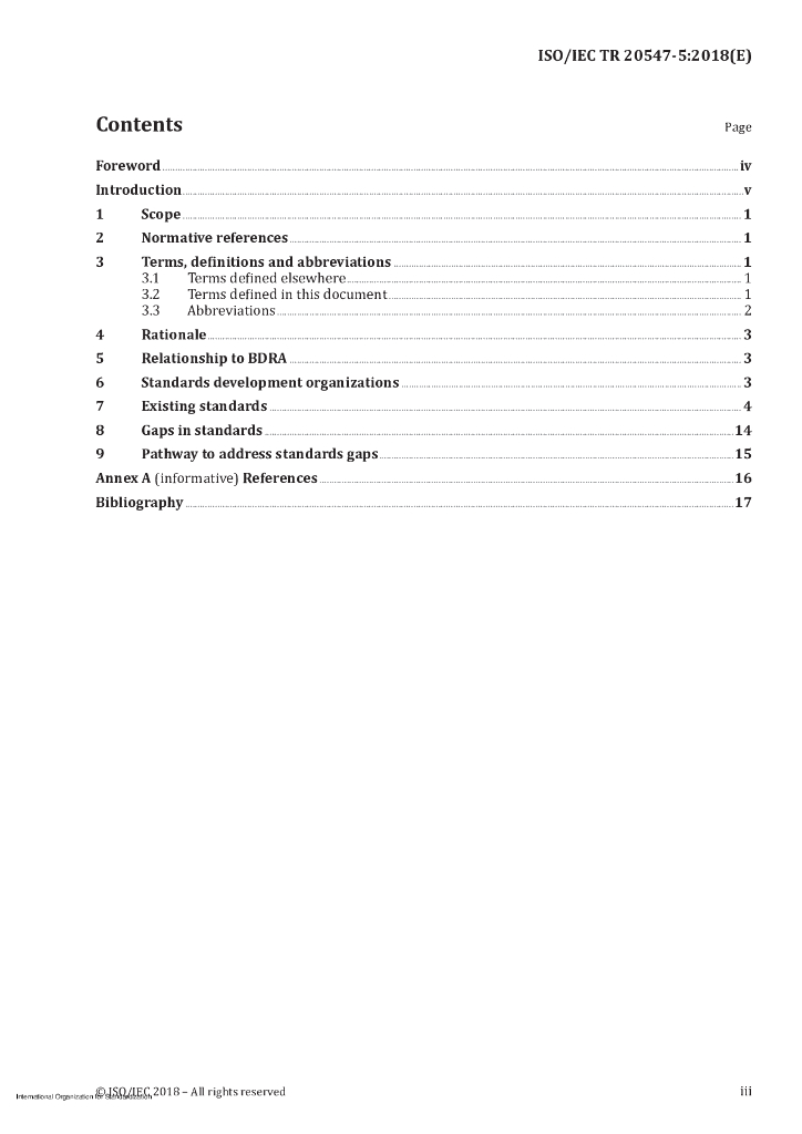ISO/IEC TR 20547-5-2018 标准预览