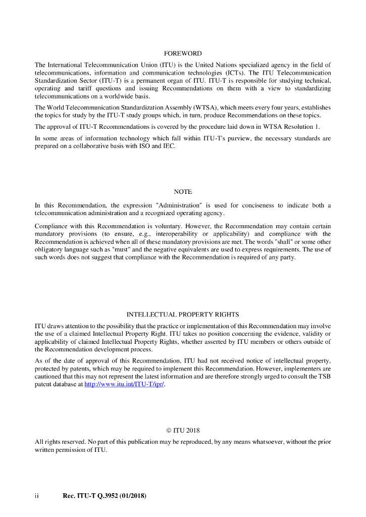 ITU-T Q.3952-2018 标准预览