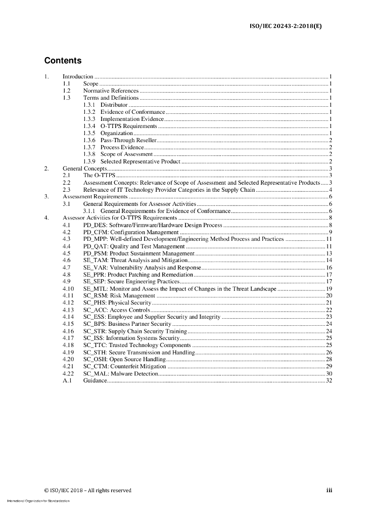 ISO/IEC 20243-2-2018 标准预览