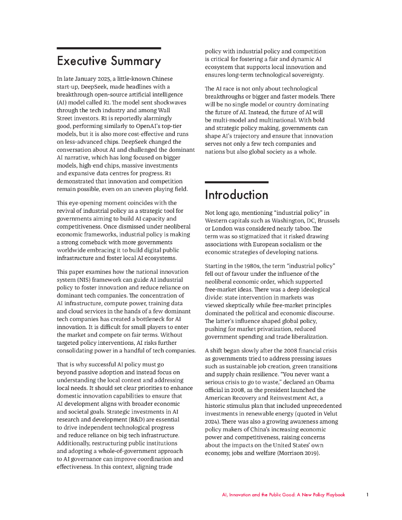 加拿大国际治理创新中心（CIGI）：2025年人工智能、创新与公共利益：新的政策指南报告（英文版）_第7页