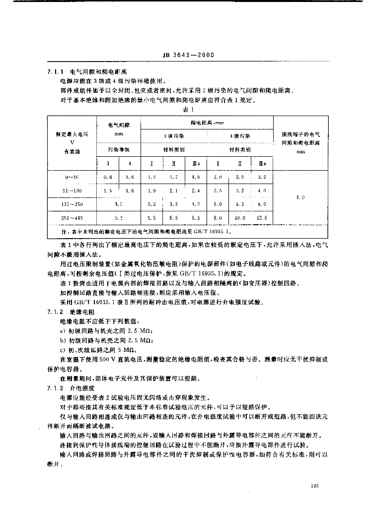 JB 3643-2000 标准预览