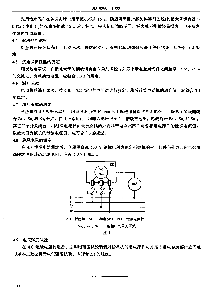 JB 8966-1999 标准预览