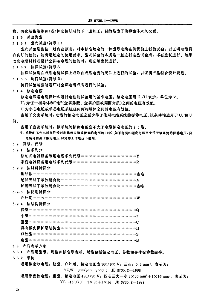 JB 8735.1-1998 标准预览