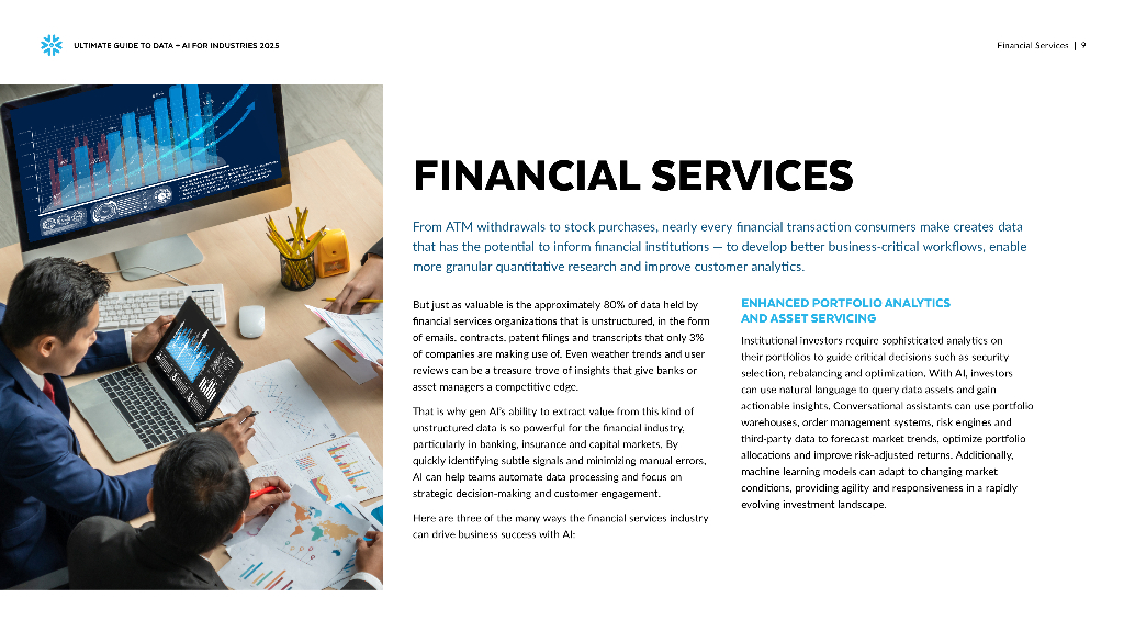 Snowflake：2025年数据与人工智能终极行业指南报告（英文版）_第9页