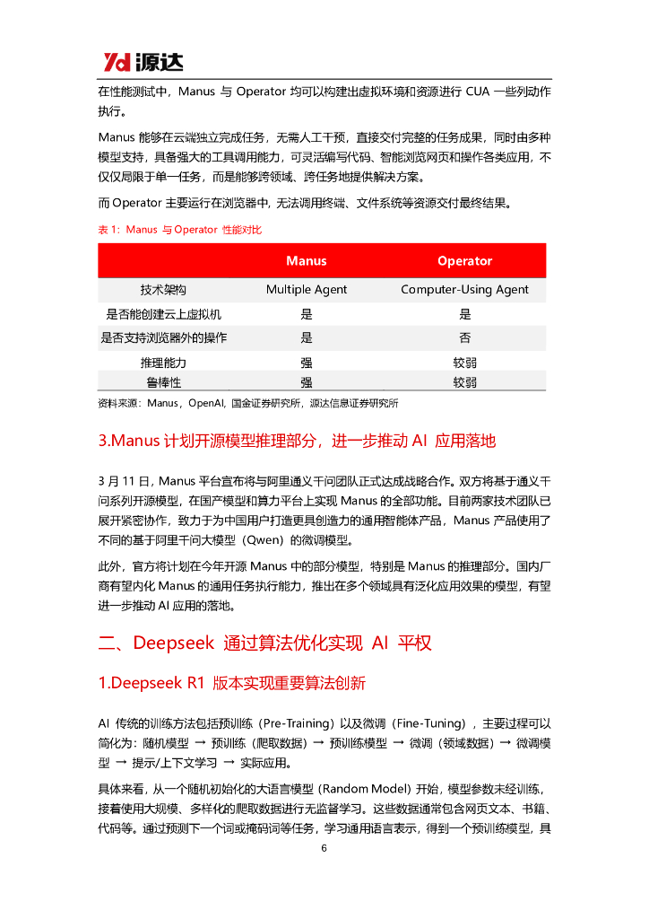 源达信息：人工智能行业专题研究：国产创新催动AI平权，下游应用有望百花齐放_第6页