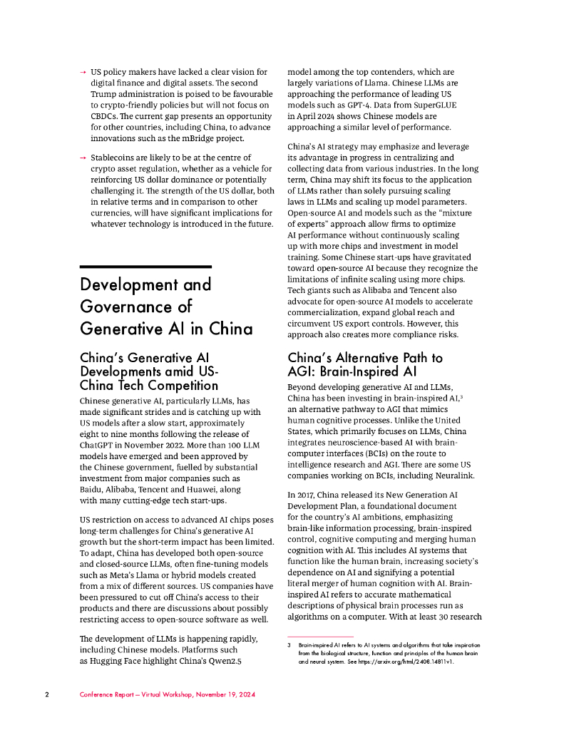 加拿大国际治理创新中心CIGI：2025年中国数字治理：生成式人工智能和数字资产的趋势会议报告（英文版）_第8页