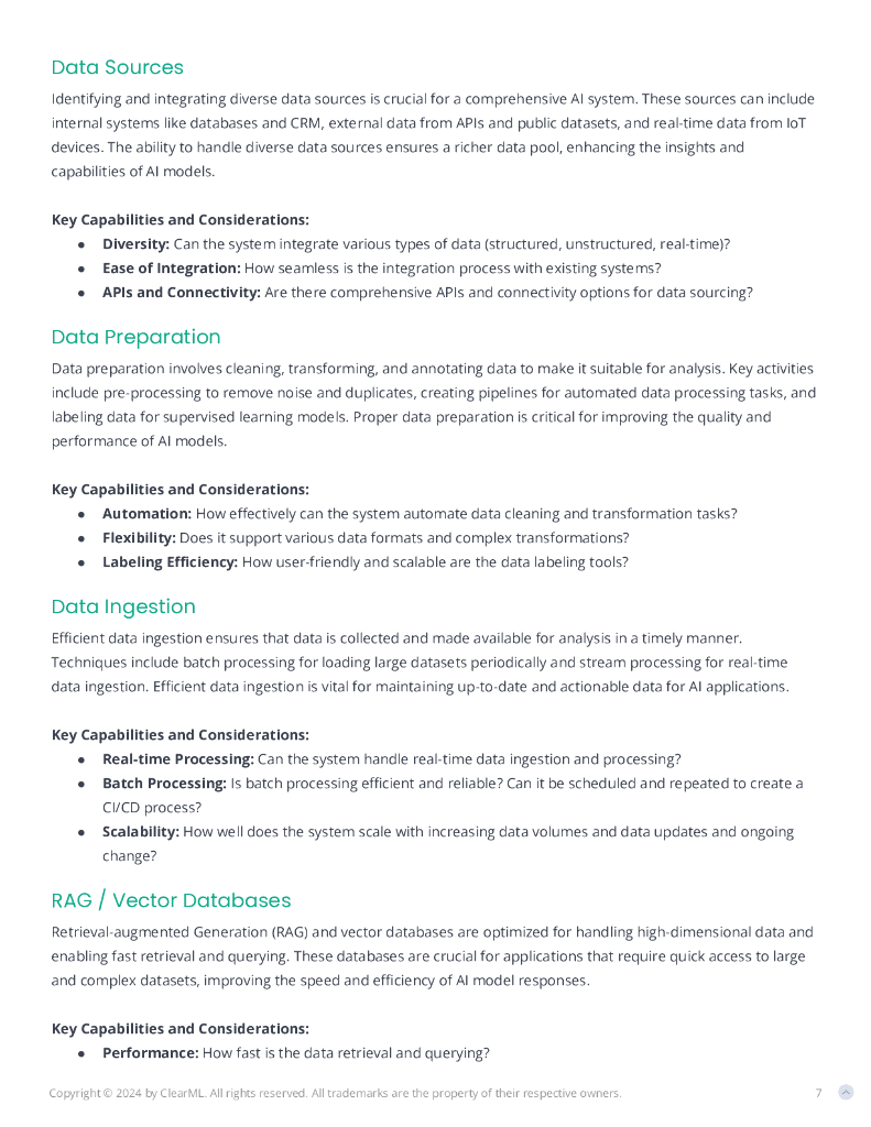 ClearML：2024年构筑未来：人工智能基础设施的关键考量因素市场指南报告（英文版）_第7页