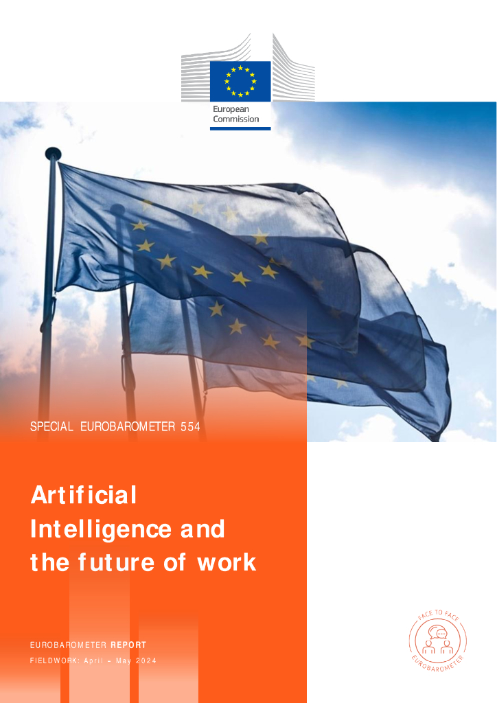 欧盟委员会：2024年<em>人工智能</em>与未来工作报告（英文版） 海报