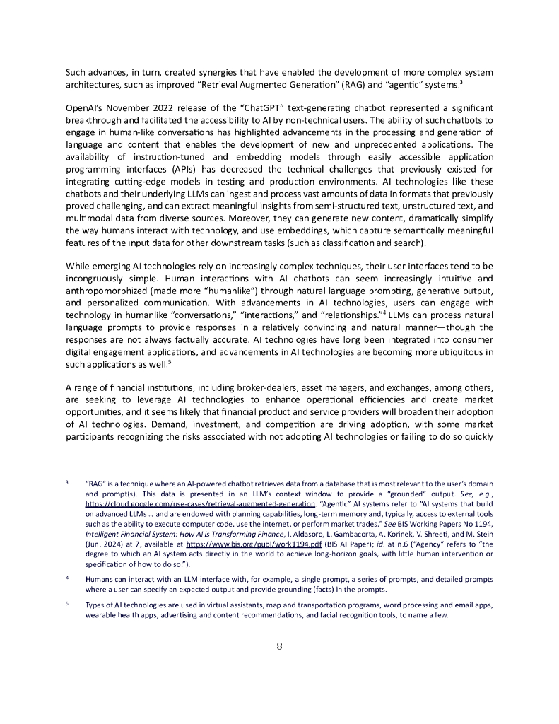国际证监会组织（IOSCO）：2025年资本市场中的人工智能研究报告：用例、风险与挑战（英文版）_第8页