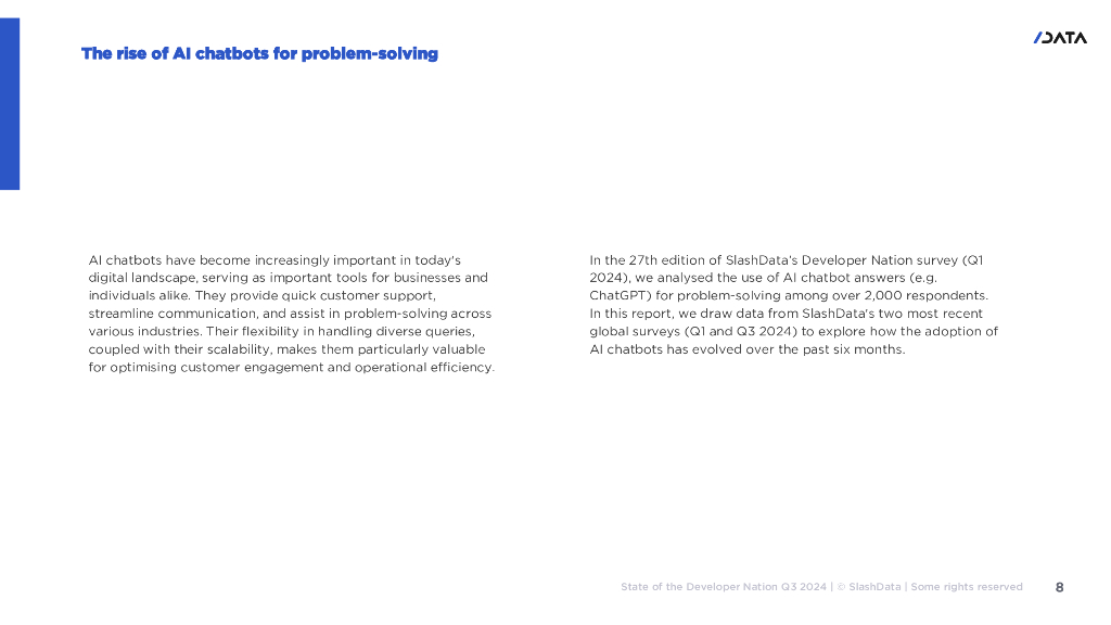 SlashData：2024年问题解决型人工智能聊天机器人的兴起研究报告（英文版）_第8页