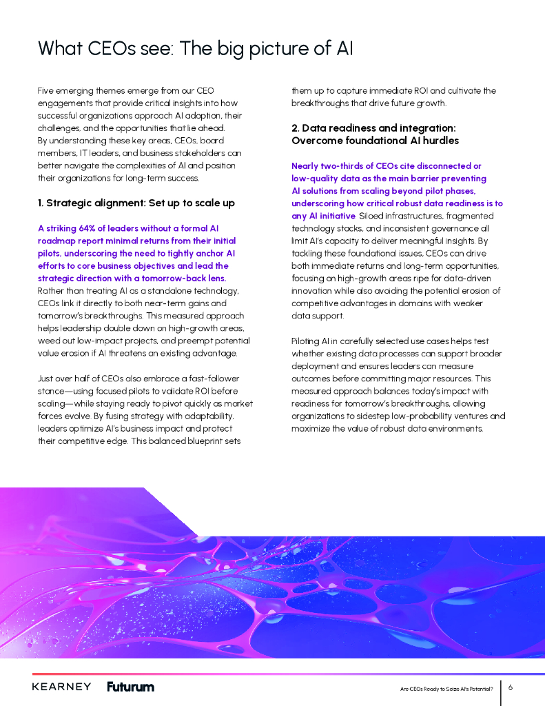 科尔尼：2025年CEO对人工智能潜力开发的就绪度研究报告：开拓价值创造而非破坏之路（英文版）_第7页
