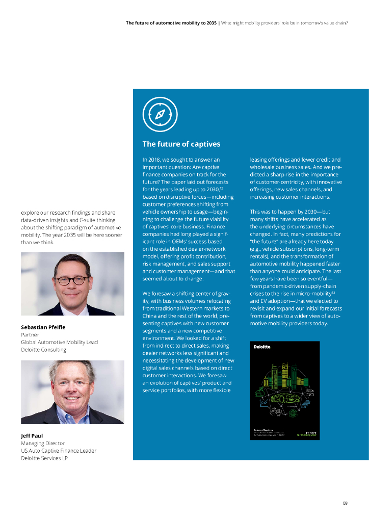 德勤：2035年汽车出行的未来-在未来的价值链中，移动提供商可能扮演什么角色报告（英文版）_第8页