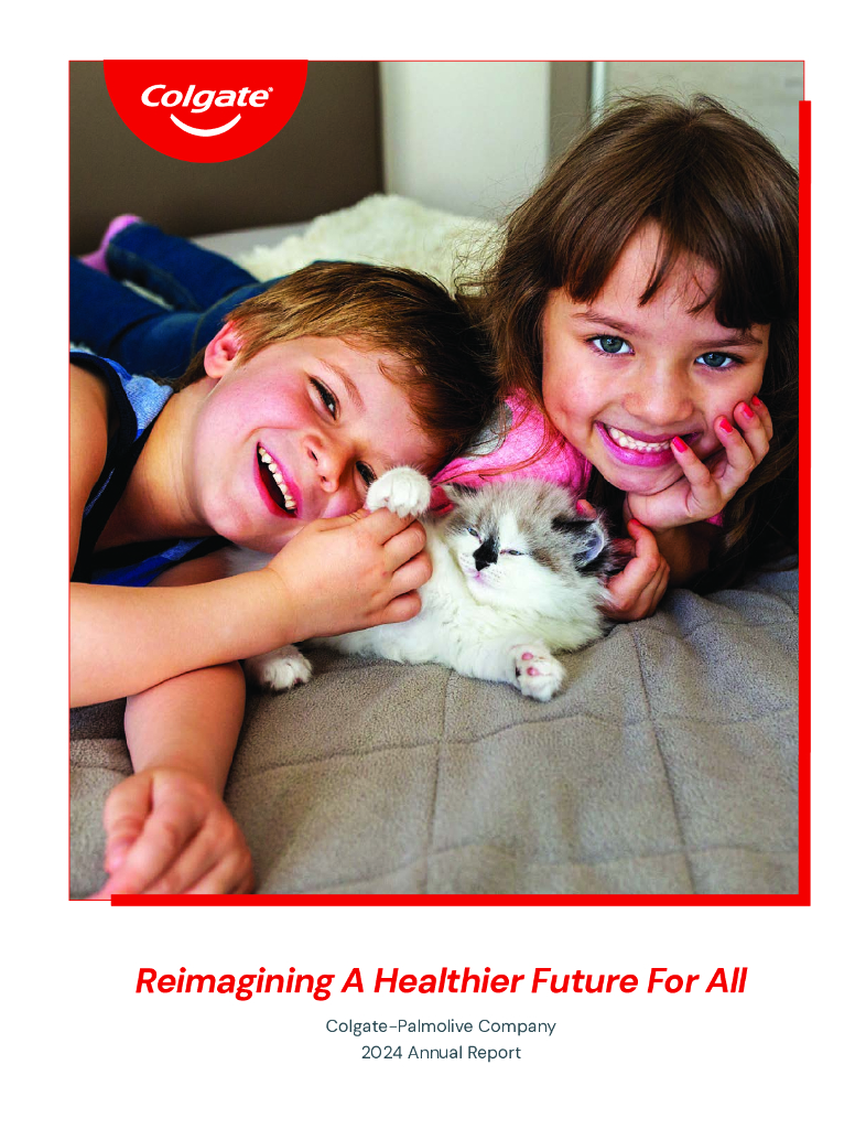 高露洁Colgate-Palmolive Co：2024年年度报告（英文版）