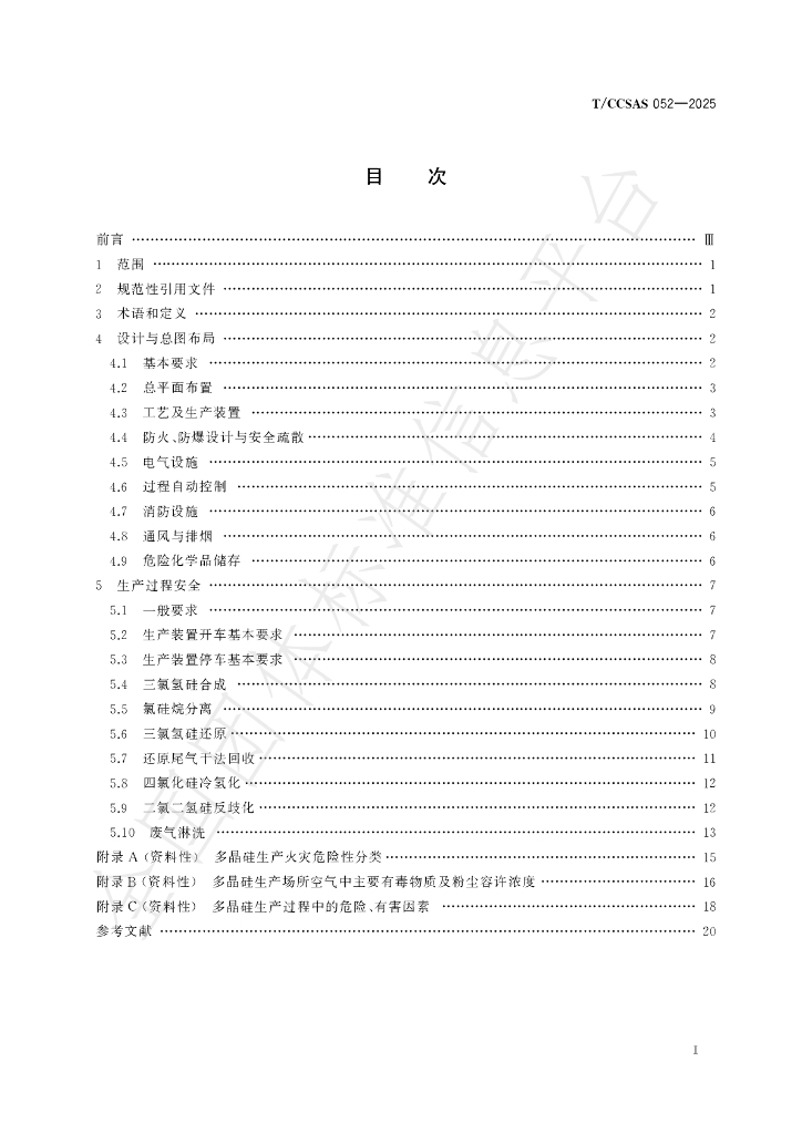 T/CCSAS 052-2025 标准预览