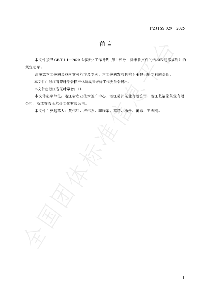 T/ZJTSS 029-2025 标准预览