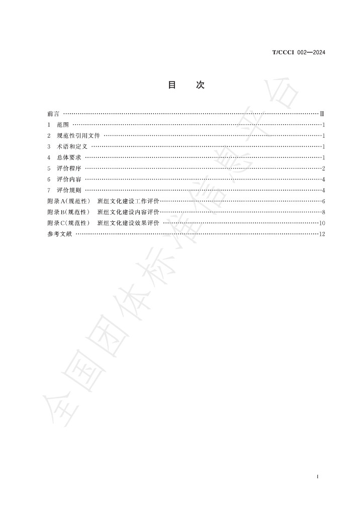 T/CCCI 002-2024 标准预览