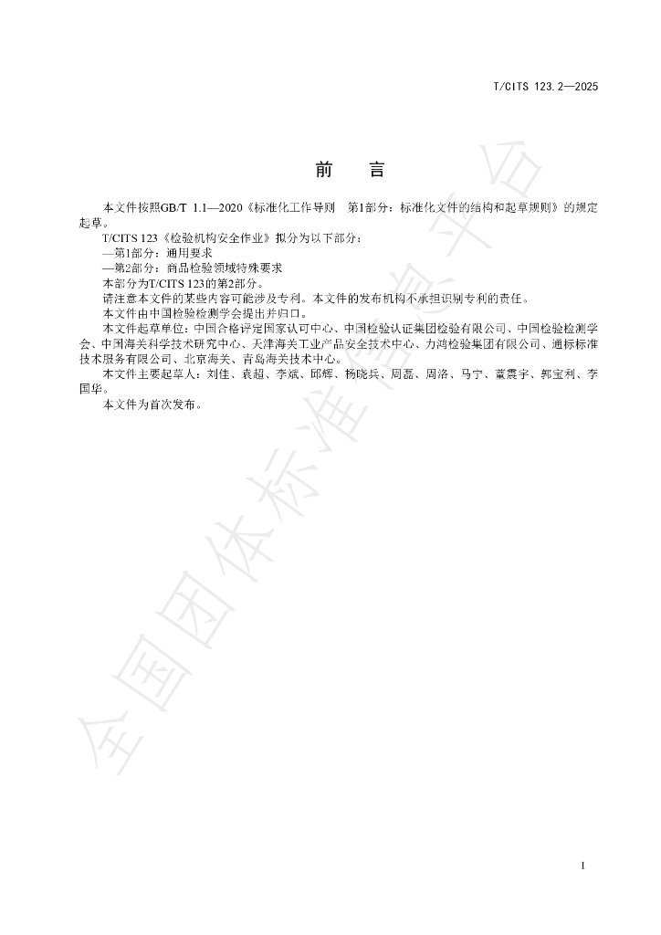 T/CITS 123.2-2025 标准预览