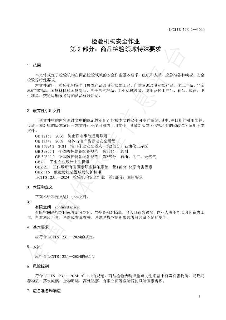 T/CITS 123.2-2025 标准预览