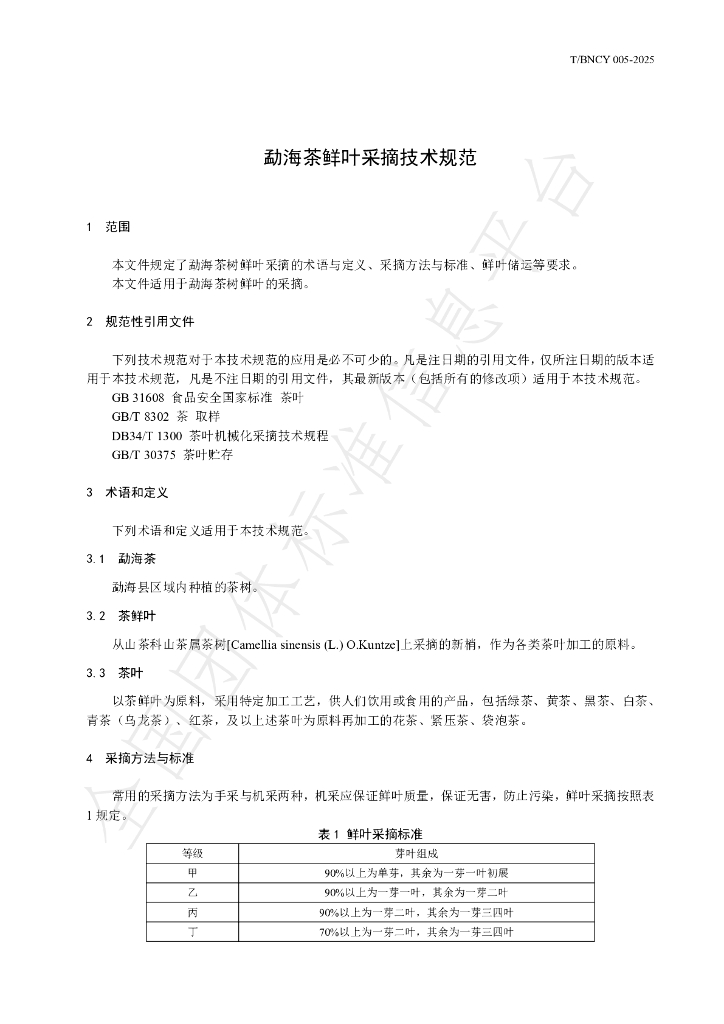 T/BNCY 005-2025 标准预览