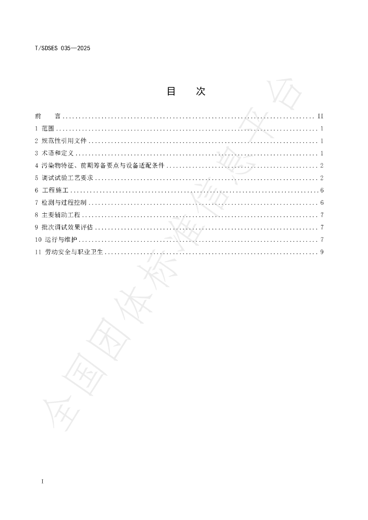 T/SDSES 035-2025 标准预览