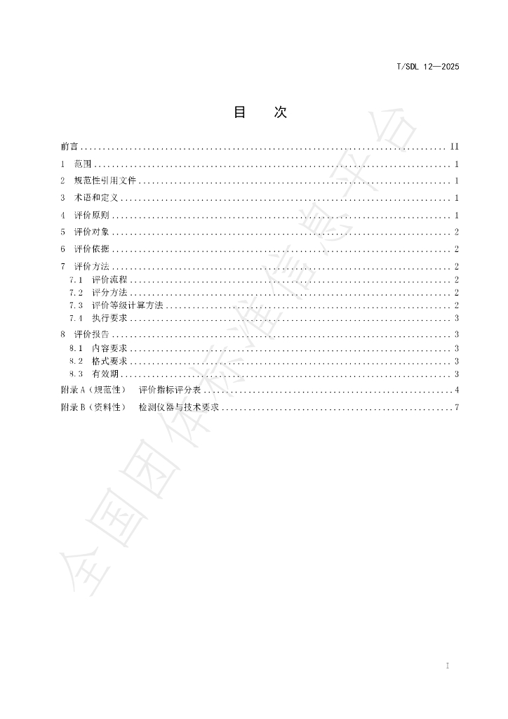 T/SDL 12-2025 标准预览
