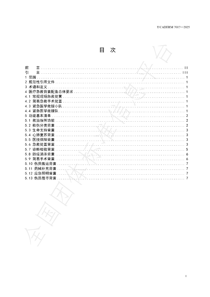 T/CADERM 7017-2025 标准预览