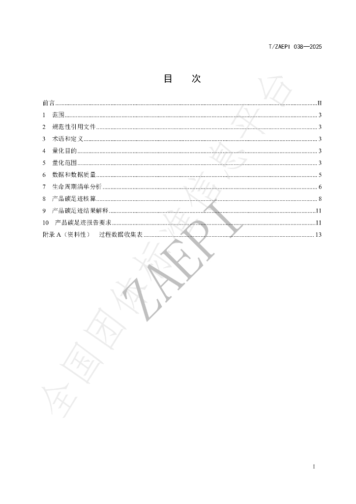 T/ZAEPI 038-2025 标准预览