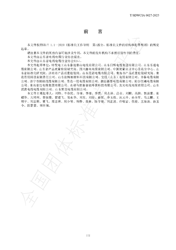 T/SDWCIA 0027-2025 标准预览