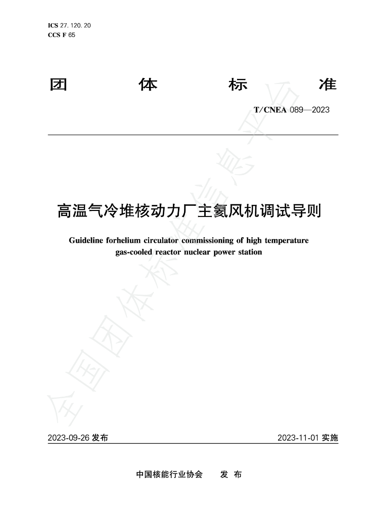 T/CNEA 089-2023 标准预览