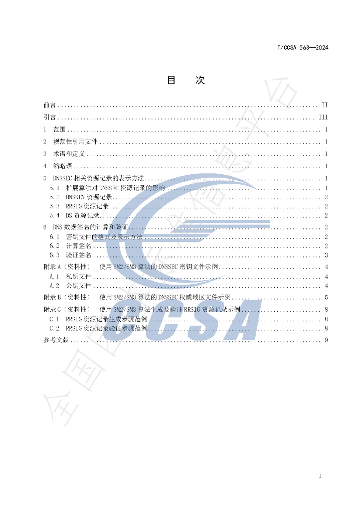 T/CCSA 563-2024 标准预览