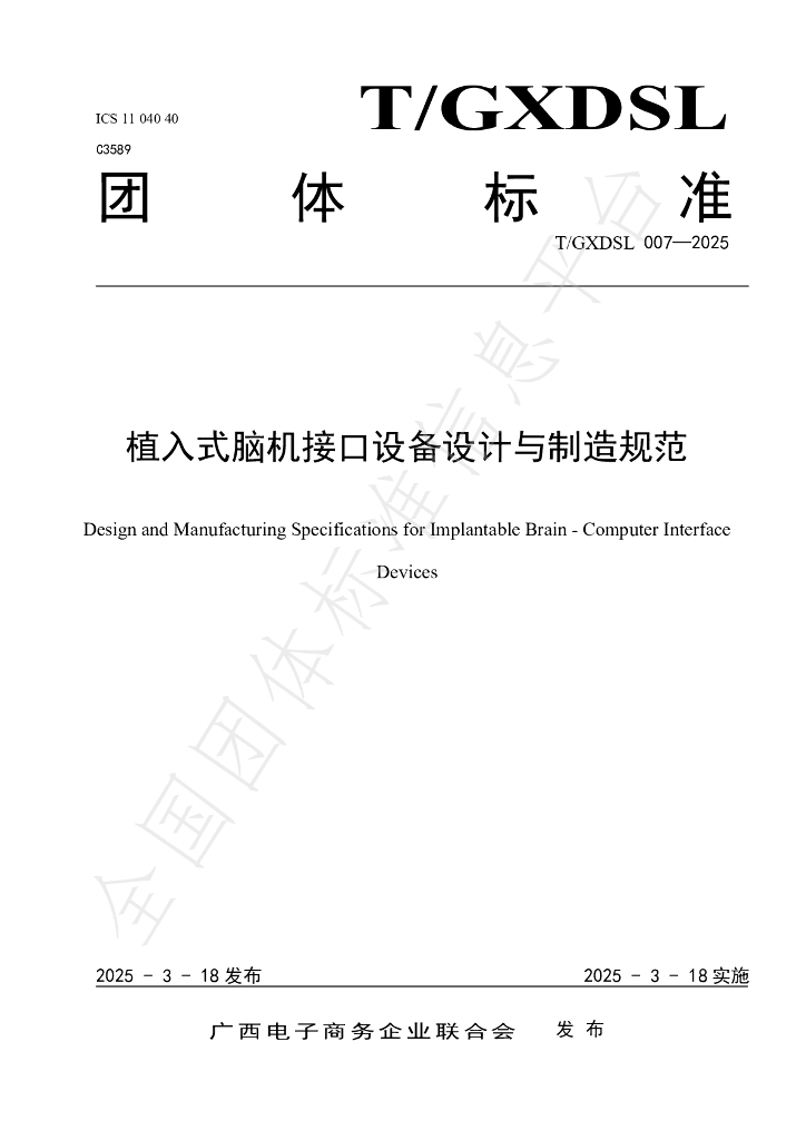T/GXDSL 007-2025 标准预览