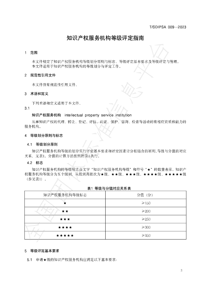T/SDIPSA 009-2023 标准预览