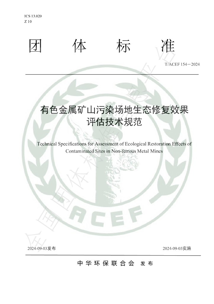 T/ACEF 154-2024 标准预览