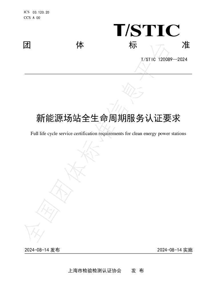 T/STIC 120089-2024 标准预览