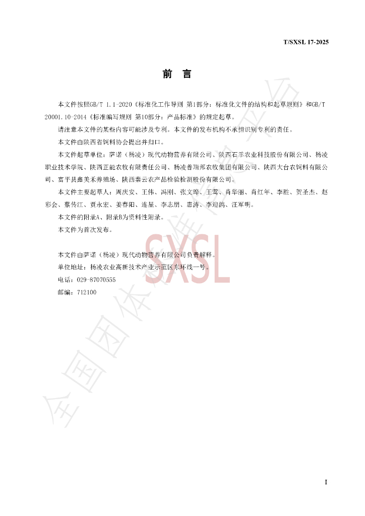 T/SXSL 17-2025 标准预览