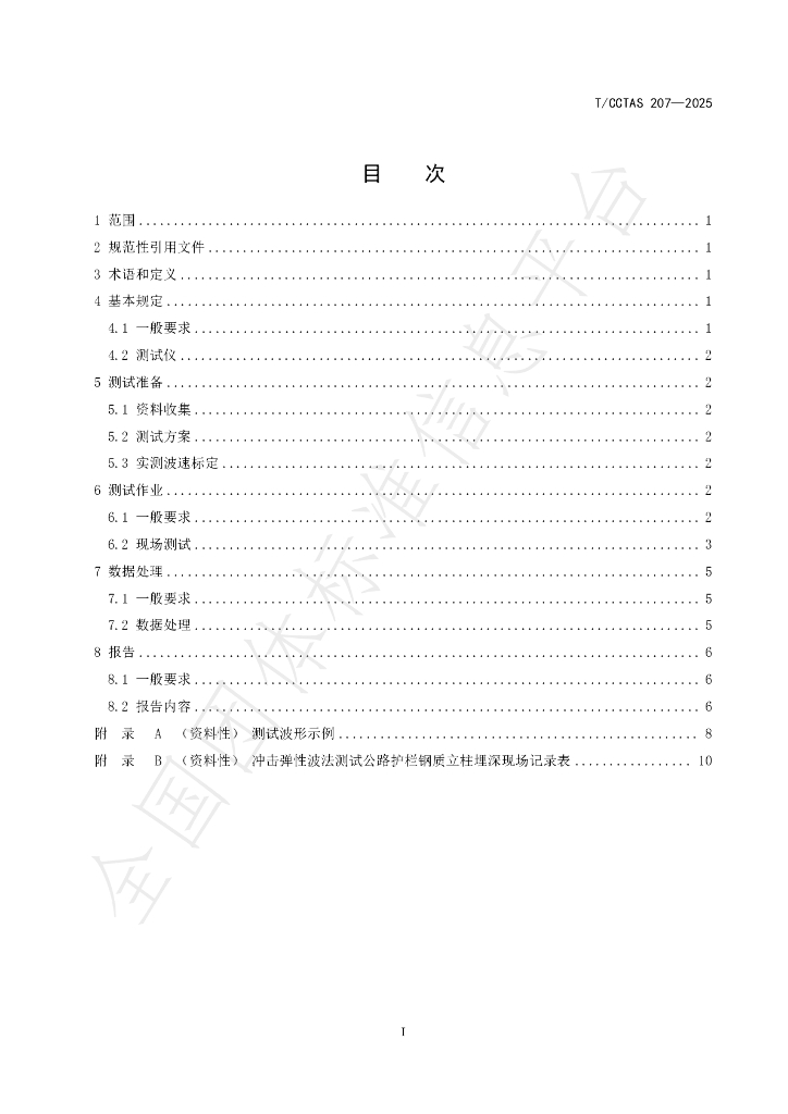 T/CCTAS 207-2025 标准预览