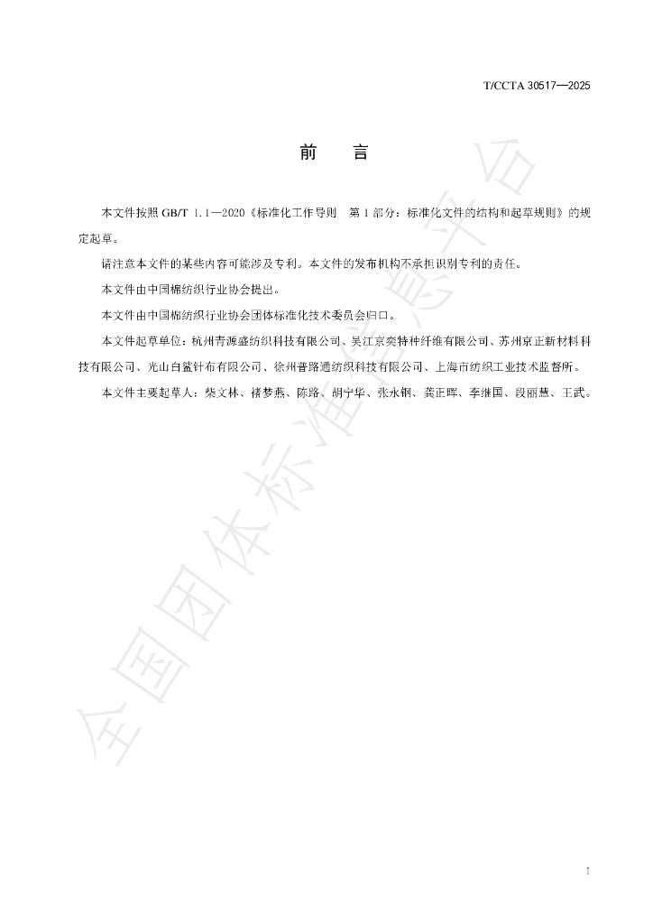 T/CCTA 30517-2025 标准预览
