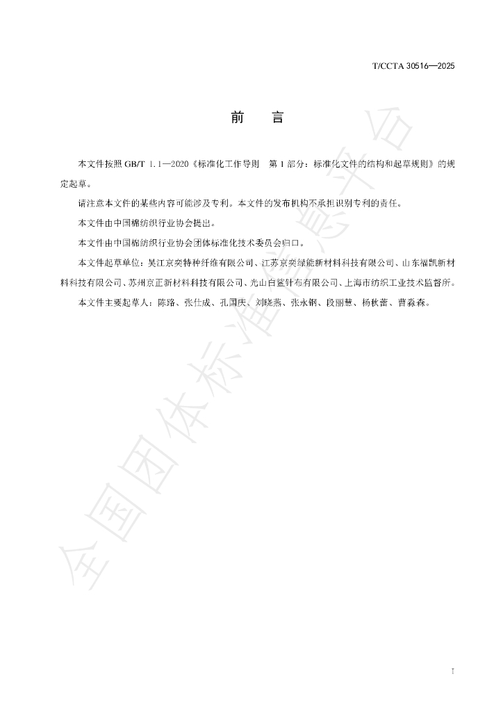 T/CCTA 30516-2025 标准预览