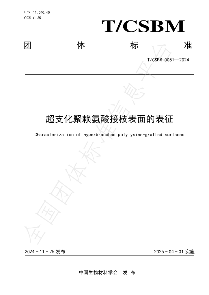 T/CSBM 0051-2024 标准预览