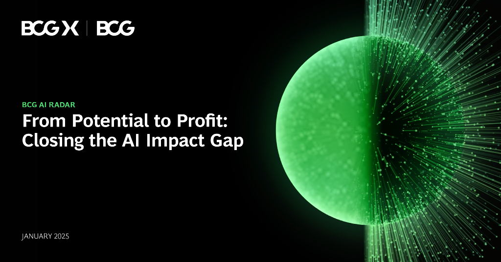BCG波士顿咨询：2025年从潜力到利润：弥合<em>人工智能</em>的影响鸿沟研究报告（英文版） 海报