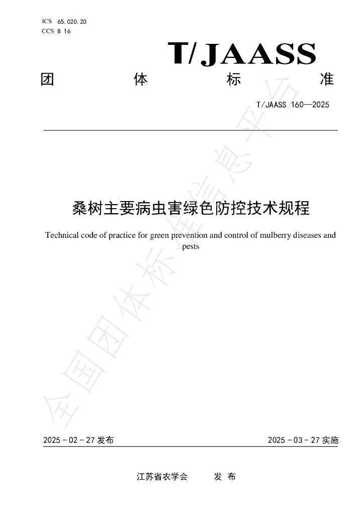 T/JAASS 160-2025 标准预览