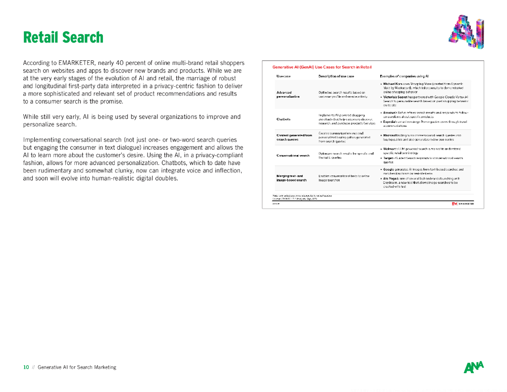 ANA：2024年生成式人工智能在搜索营销中的应用研究报告（英文版）_第10页