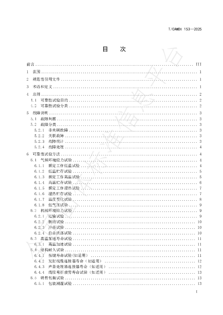 T/CAMDI 153-2025 标准预览