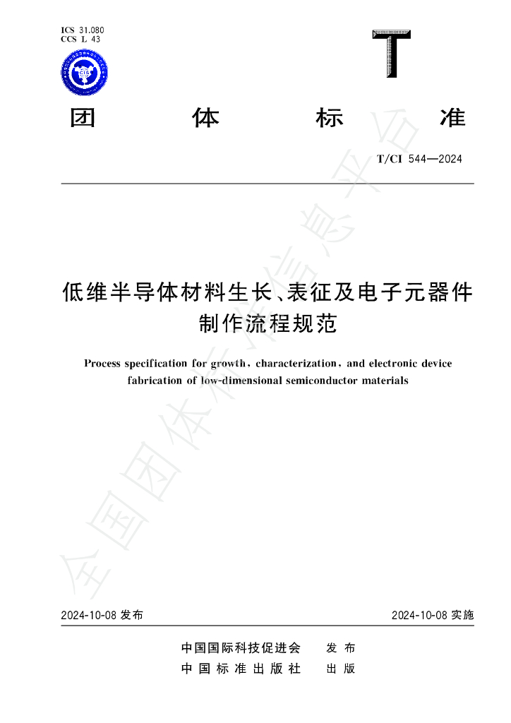 T/CI 544-2024 标准预览
